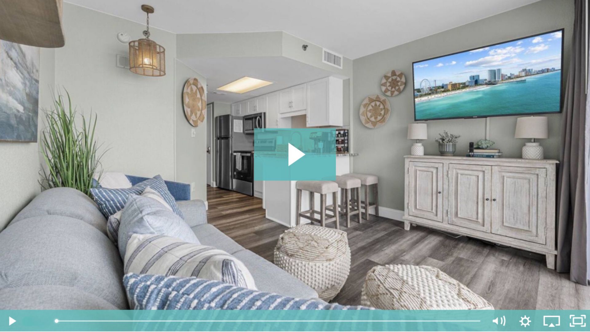 An Airbnb Beach Property Makeover in Myrtle Beach